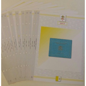 ABAFIL - Foglio SERIE DIVISIONALE VATICANO 2002