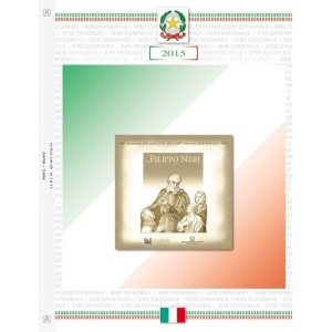 ABAFIL - Foglio SERIE DIVISIONALE con argento ITALIA 2015
