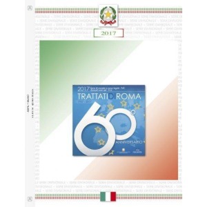 ABAFIL - Foglio SERIE DIVISIONALE con argento ITALIA 2017