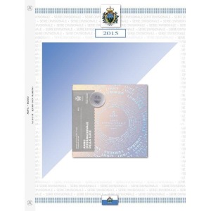 ABAFIL - Foglio SERIE DIVISIONALE con argento SAN MARINO 2015