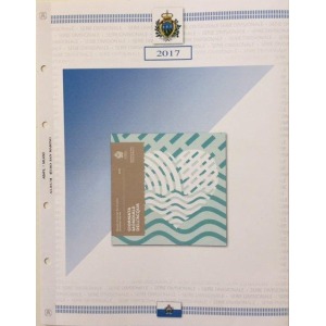 ABAFIL - Foglio SERIE DIVISIONALE con argento SAN MARINO 2017