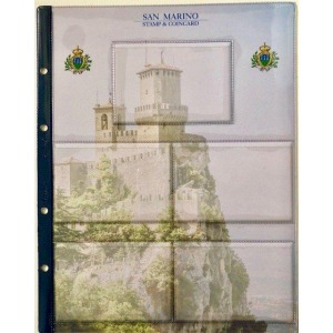 ABAFIL - Foglio generico Coin Card e Stamp&Coin Card San Marino