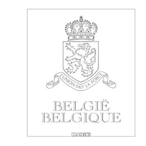 MARINI - Frontespizio Belgio - 1 pz.