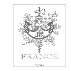 MARINI - Frontespizio Francia - 1 pz.