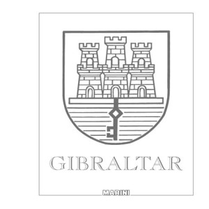 MARINI - Frontespizio Gibilterra - 1 pz.