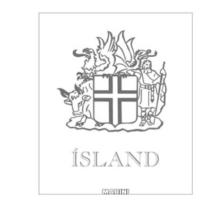 MARINI - Frontespizio Islanda - 1 pz.