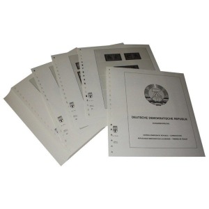 LINDNER - Germania DDR 1969-1979 Combinazioni