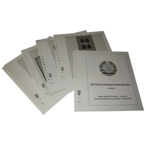 LINDNER - Germania DDR 1977-1990 Minifogli