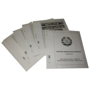 LINDNER - Germania DDR 1980-1984 Combinazioni
