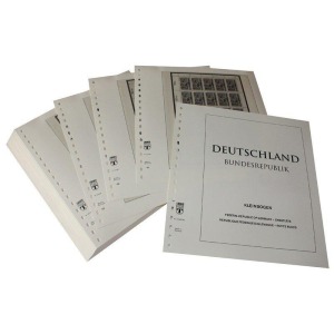 LINDNER - Germania Federale 1989-1991 Minifogli / Foglietti da 10