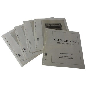 LINDNER - Germania Federale 2005-2012 Fogli commemorativi
