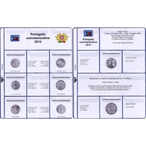 MASTER PHIL - Inserti 2,5 € e 5 € commemorativi Portogallo 2015