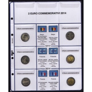 MASTER PHIL - Inserti 2 € commemorativi (esclusa Germania) 2014