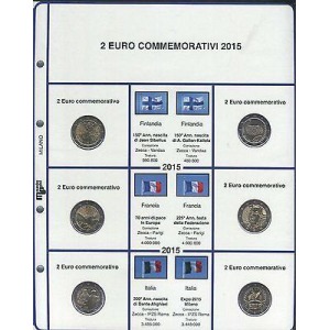 MASTER PHIL - Inserti 2 € commemorativi (esclusa Germania) 2015