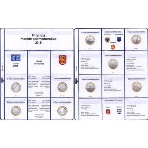 MASTER PHIL - Inserti 5 € bimetallici Finlandia 2015
