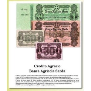 MASTER PHIL - Inserti VIP CARTAMONETA Credito Agrario - Banca Agricola Sarda