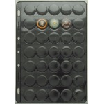 LEUCHTTURM - Inserti neri a 35 caselle per Album VARIO CHAMP - 5 pz.