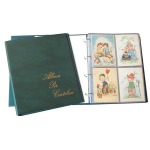 MASTER PHIL - Cartella a 4 anelli CARTOLINE GRANDE con custodia, vuota