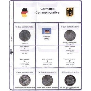 MASTER PHIL - Inserto 10 € commemorativi Germania 2012