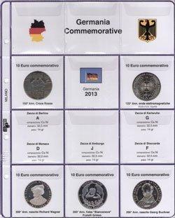 Inserto 10 Euro commemorativi Germania 2013 Master Phil 1 MASTER PHIL - Inserto 10 € commemorativi Germania 2013