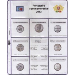 MASTER PHIL - Inserto 2,5 € e 5 € commemorativi Portogallo 2013