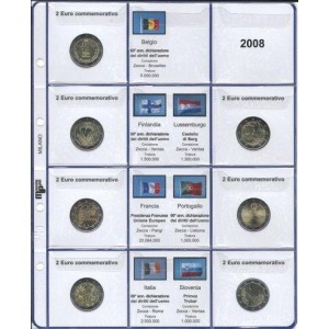 MASTER PHIL - Inserto 2 € commemorativi (esclusa Germania) 2008