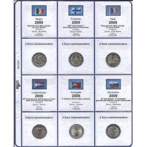 MASTER PHIL - Inserto 2 € commemorativi (esclusa Germania) 2009