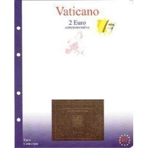 MASTER PHIL - Inserto 2 € commemorativo Vaticano in folder 2011
