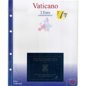 MASTER PHIL - Inserto 2 € commemorativo Vaticano in folder 2014