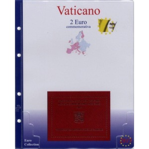 MASTER PHIL - Inserto 2 € commemorativo Vaticano in folder 2015