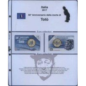 MASTER PHIL - Inserto 5 € Italia Totò in coin card 2017