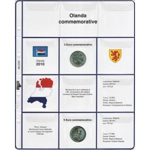 MASTER PHIL - Inserto 5 € commemorativi Olanda 2010