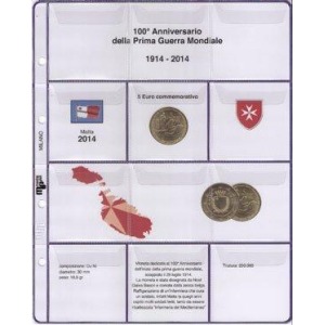 MASTER PHIL - Inserto 5 € commemorativo Malta 2014