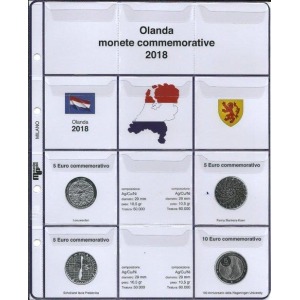 MASTER PHIL - Inserto 5 e 10 € commemorativi Olanda 2018
