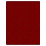 LINDNER - Cofanetto CARUS-1 con interno bordeaux a 35 caselle rotonde da 32,5 mm - Noce scuro