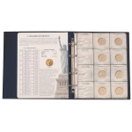MASTER PHIL - Album DOLLAR per 1 $ Presidenti USA FDC 2007/2016 completo - Blu