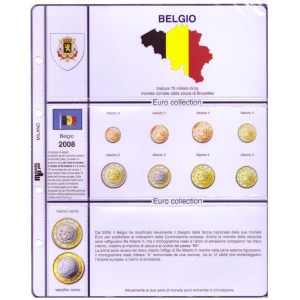 MASTER PHIL - Inserto per serie Euro Belgio nuovo conio 2008