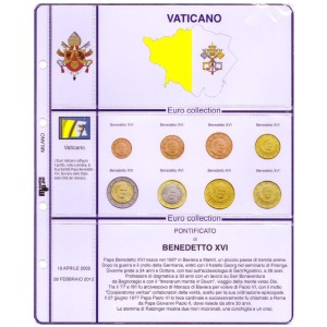 MASTER PHIL - Inserto per serie Euro Vaticano Benedetto XVI senza anno