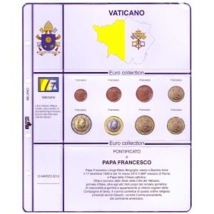 MASTER PHIL - Inserto per serie Euro Vaticano Francesco senza anno