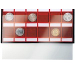 ABAFIL - Lastrina in plexiglass trasparente di copertura per ripiani Standard in velluto
