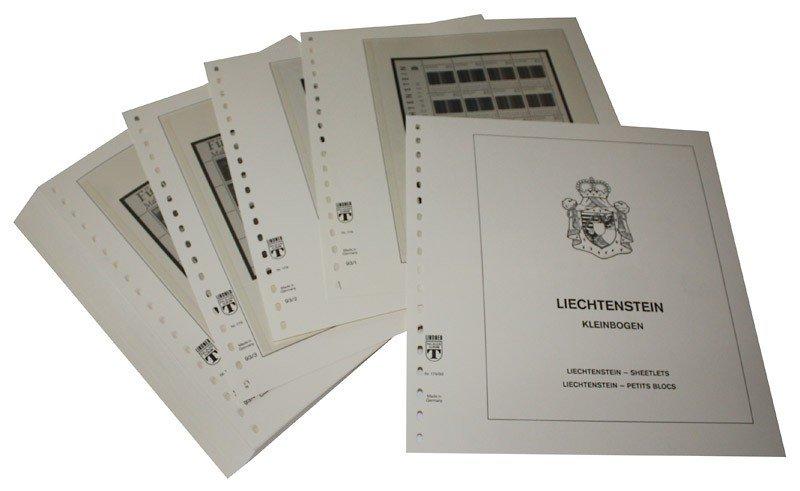Liechtenstein 1993 1994 Minifogli Lindner 2 LINDNER - Liechtenstein 1993-1994 Minifogli