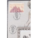 ITALIA - 2019 - Album di cartoline MILANO RACCONTA con autografo dell'artista e annullo FDC - 1 folder
