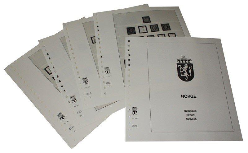 Norvegia 1855 1941 Lindner 2 LINDNER - Norvegia 1855-1941