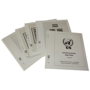 LINDNER - ONU New York 1997-2018 Minifogli e singoli Bandiere