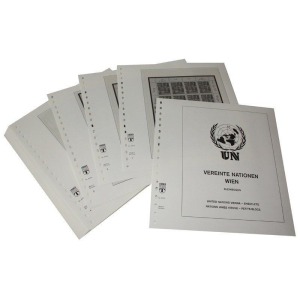 LINDNER - ONU Vienna 2008-2018 Minifogli