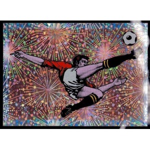 P10 - Calciatore in rovesciata - Effetto Fuochi artificiali