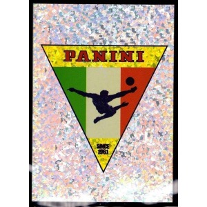 P7 - Scudetto triangolare con scritta Panini e Since 1961 - Effetto Coriandoli