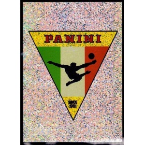 P7 - Scudetto triangolare con scritta Panini e Since 1961 - Effetto Glitter