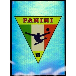 P7 - Scudetto triangolare con scritta Panini e Since 1961 - Effetto Neutro