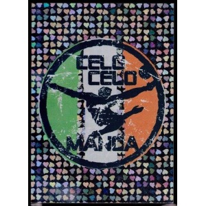 P9 - Logo circolare con scritta Celo Celo Manca - Effetto Cuori